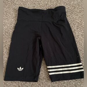 Adidas Women’s Black Athletic Biker Shorts